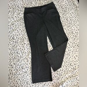 Lane Bryant Dress Pants Women’s 14 Regular Gray Herringbone Trouser Work Career